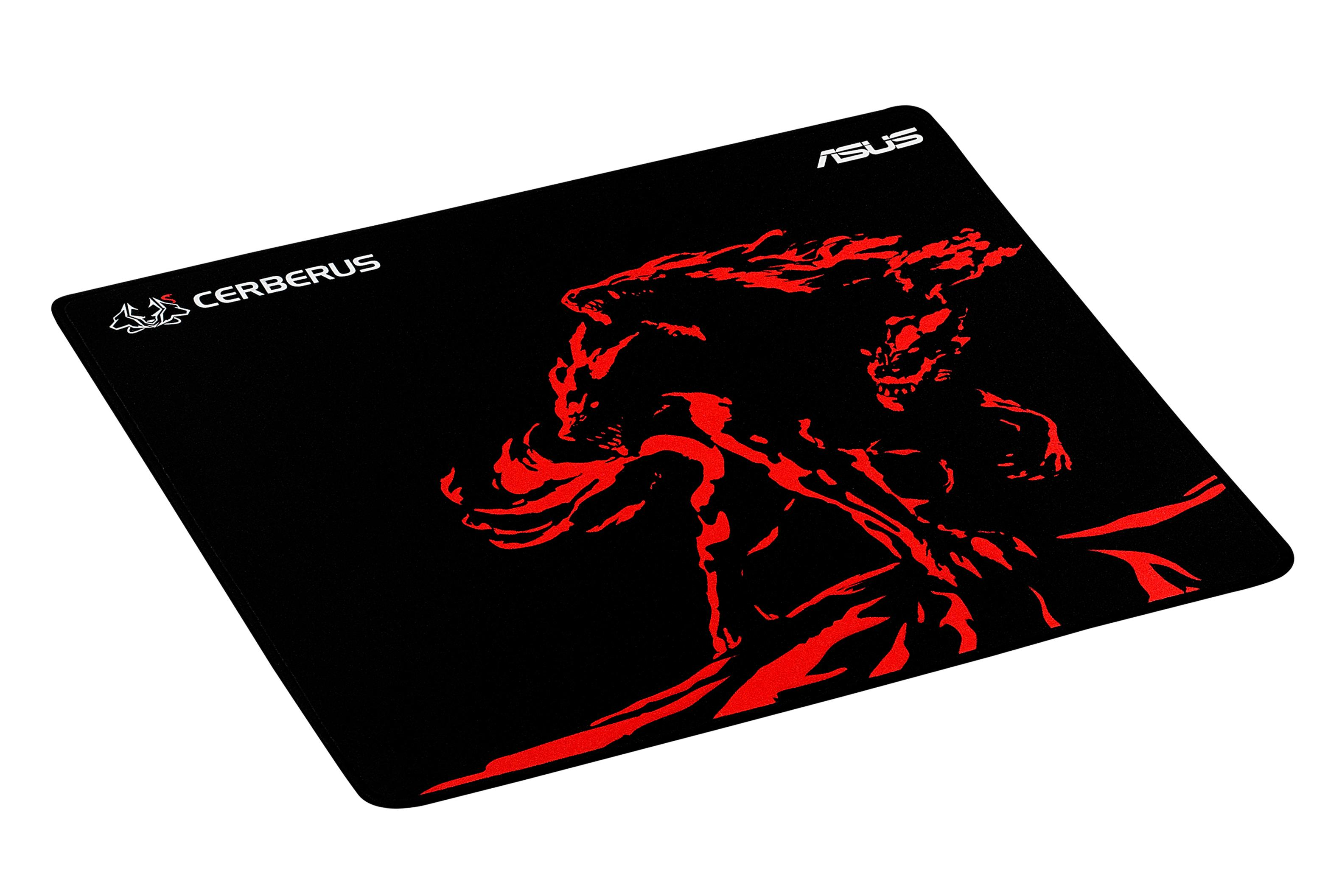 ASUS CERBERUS MAT PLUS NOIR, ROUGE