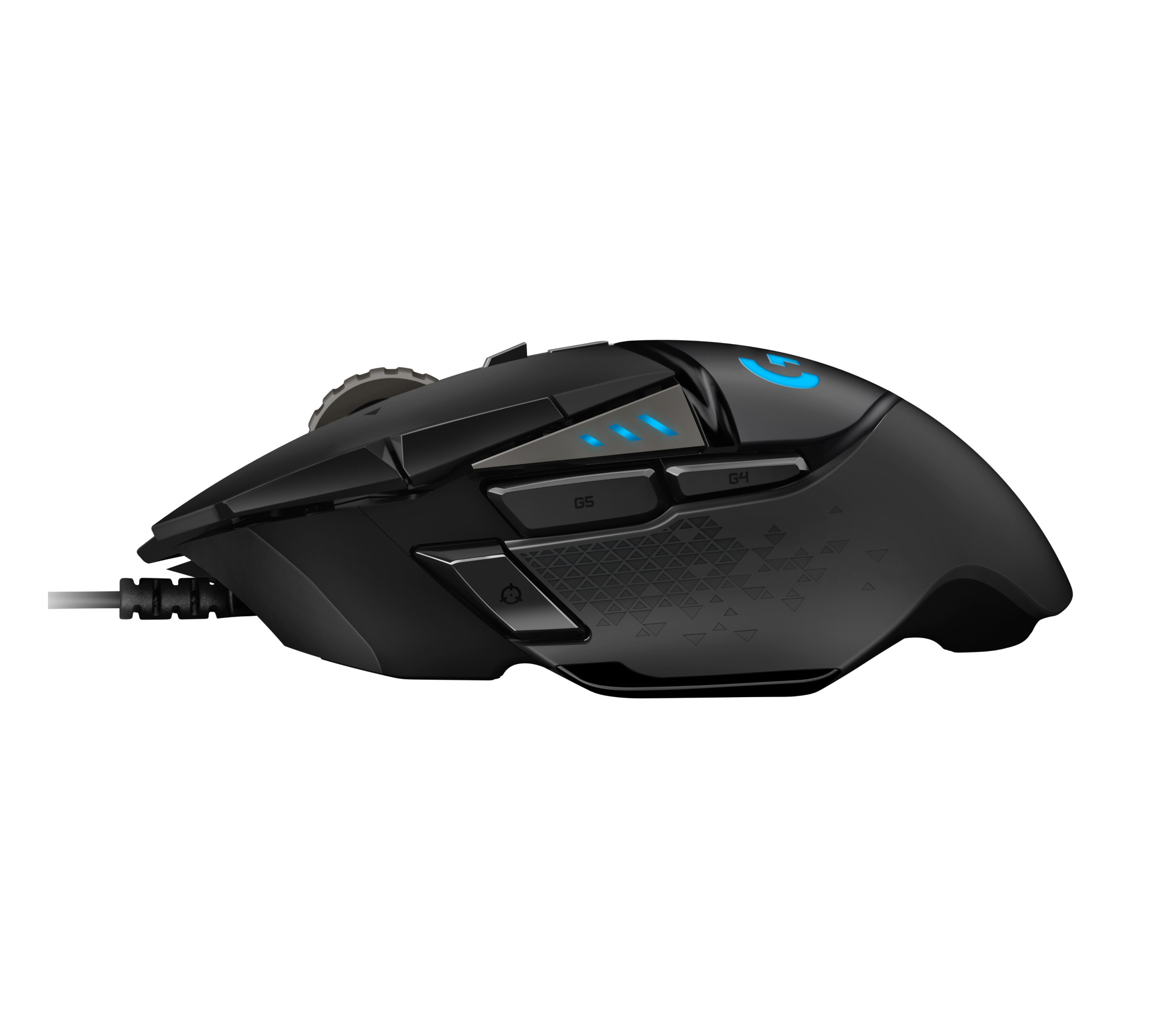 LOGITECH G502 HERO GAMING MOUSE Souris filaire pour gamer - droitier - capteur optique 16000 dpi - 11 boutons programmables - rétro-éclairage RGB Lightsync