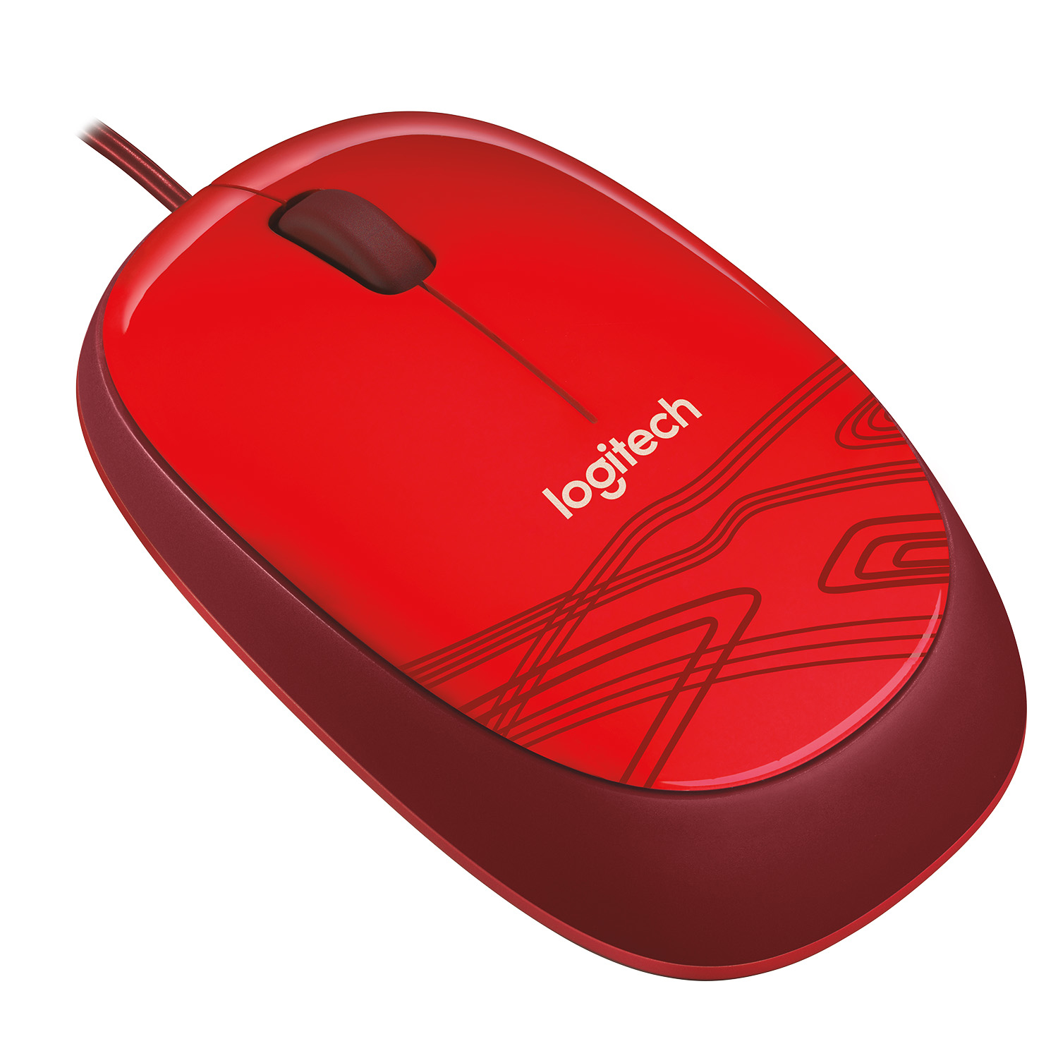 LOGITECH M105 RED MOUSE 910-002945