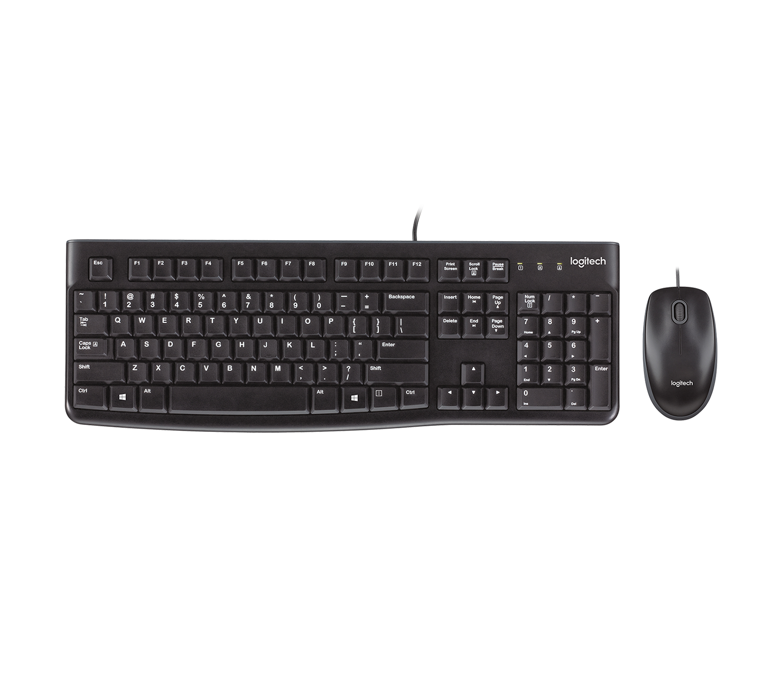 LOGITECH DESKTOP MK120 kit clavier + souris optique filaire AZERTY FR