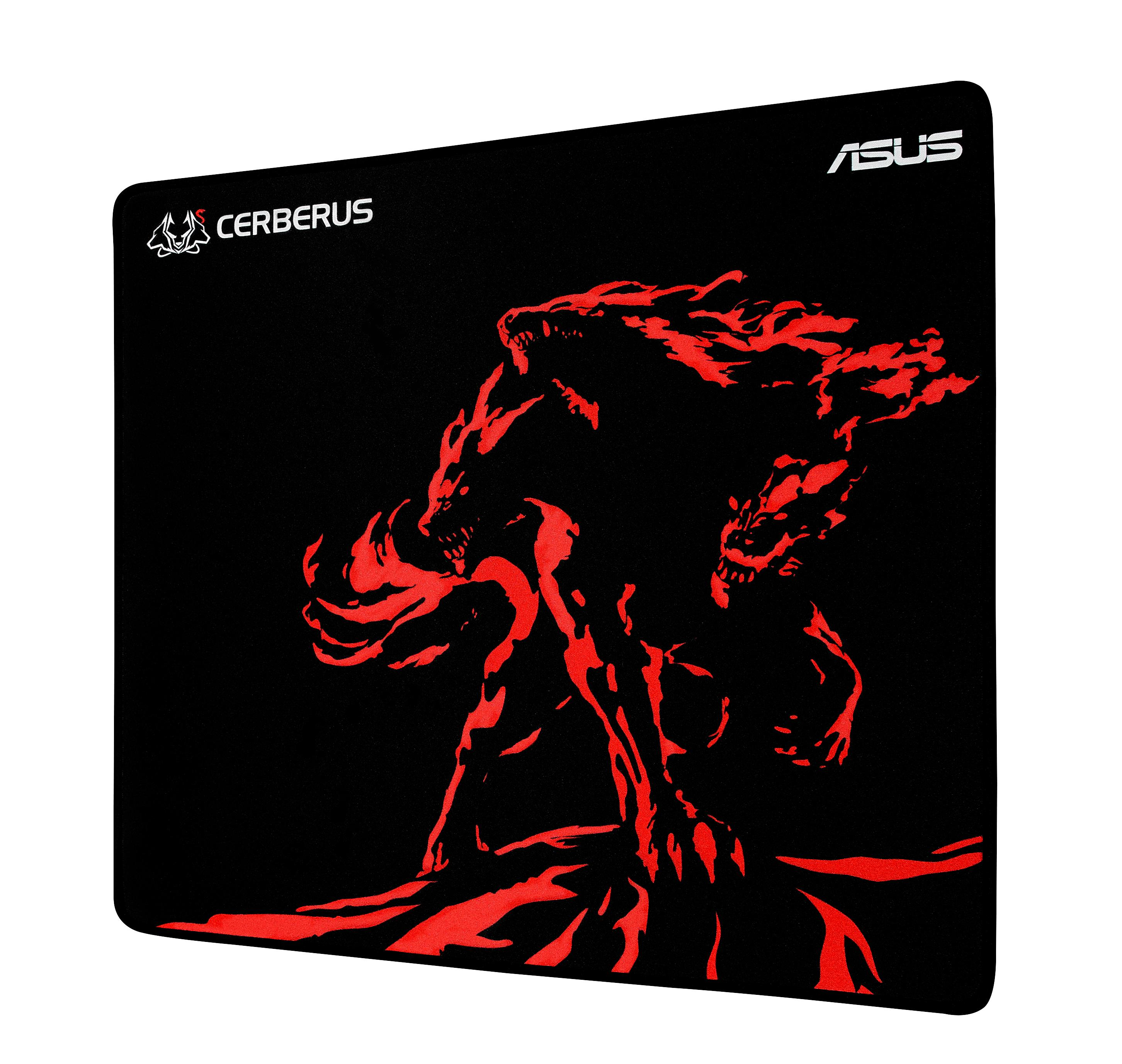 ASUS CERBERUS MAT PLUS NOIR, ROUGE
