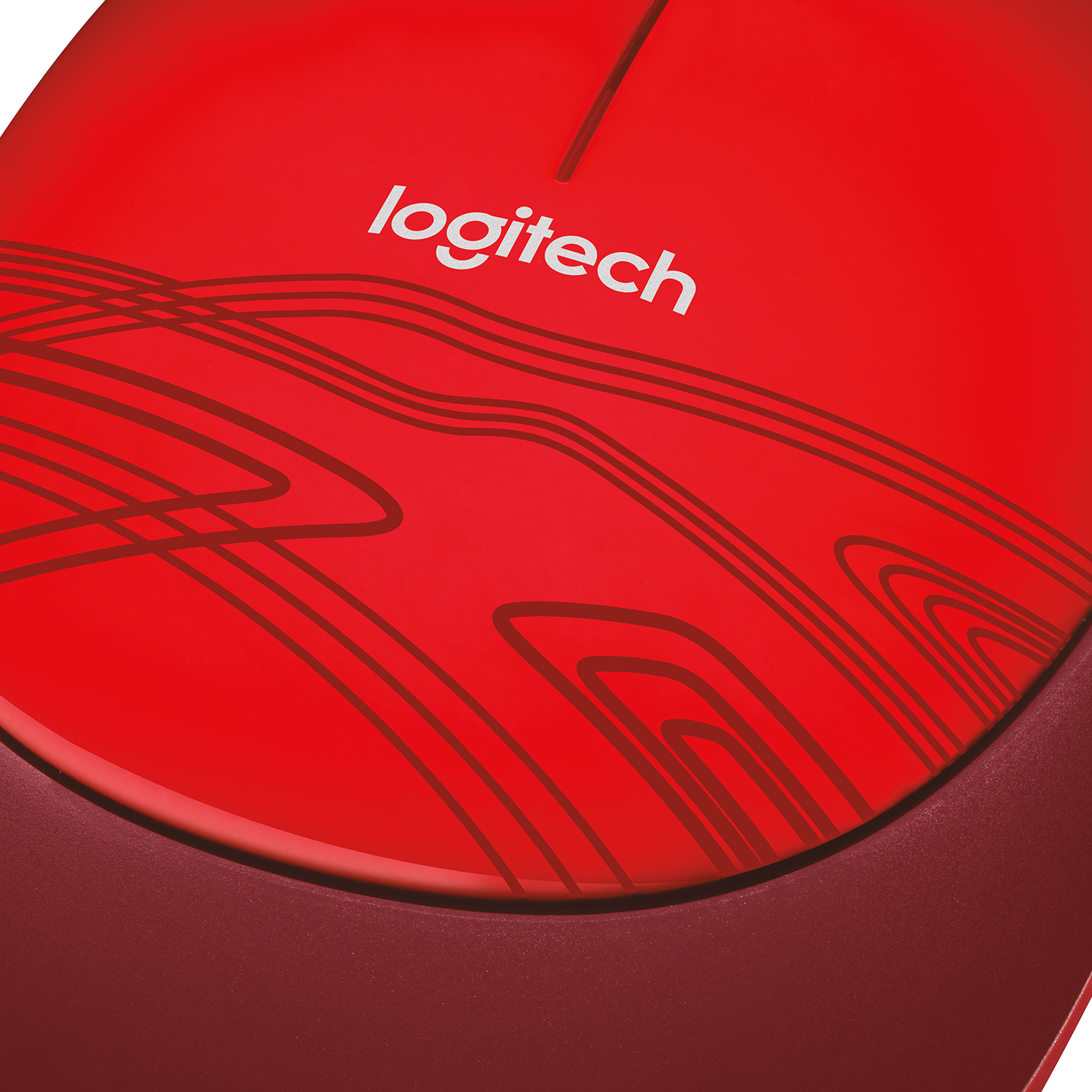 LOGITECH M105 RED MOUSE 910-002945